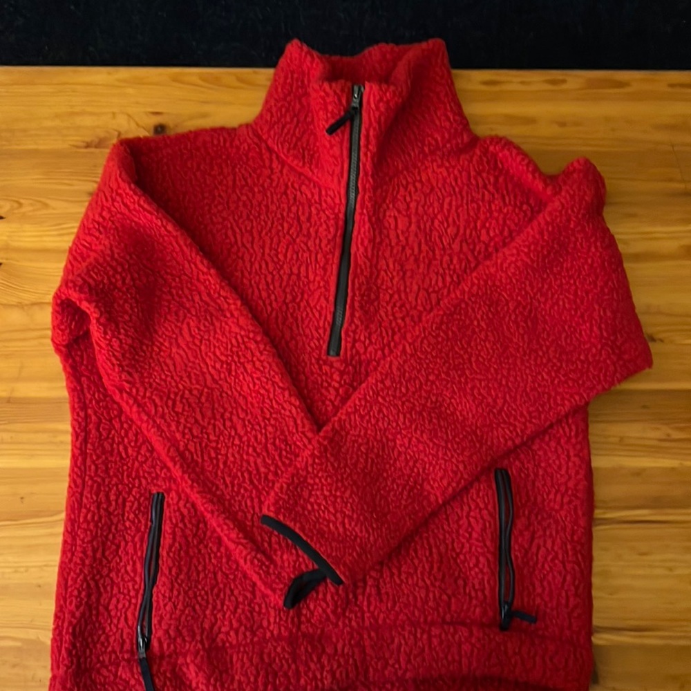 GUC J Crew zip-up fleece